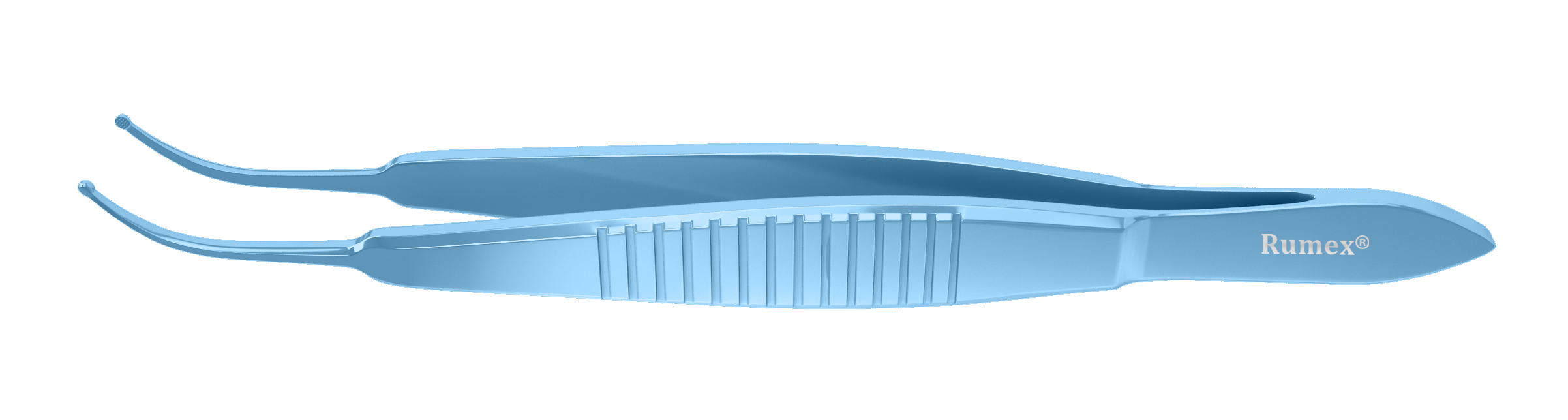 289R 4-2206T LASIK Flap Forceps, Curved, Length 108 mm, Titanium