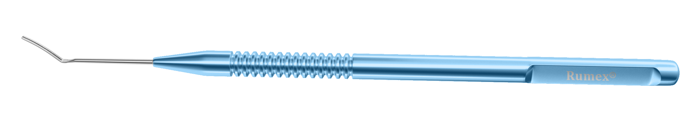 354R 13-171 Spatula for DALK Procedure, 1.00 x 9.00 mm Tip, Length 122 mm, Round Titanium Handle