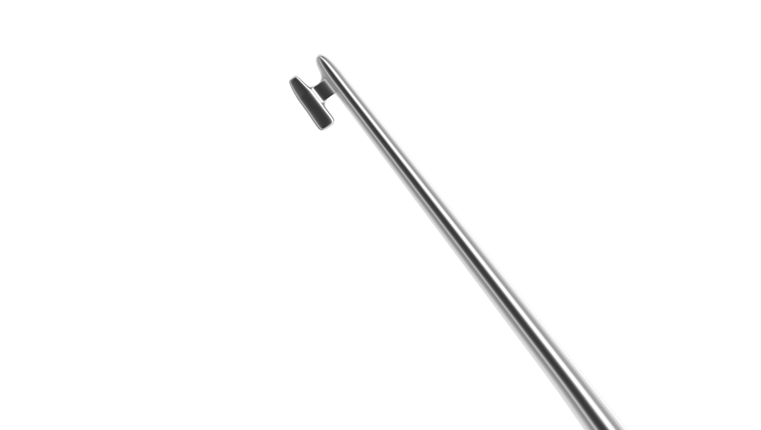5-030 Kuglen Iris Hook, Angled, H-Shaped Tip, Length 122 mm, Round ...