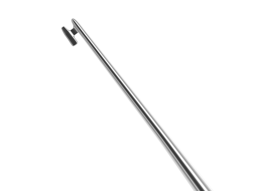 Angled Kuglen 5-030 Kuglen Iris Hook, Angled, H-Shaped Tip, Length 122 mm, Round ...