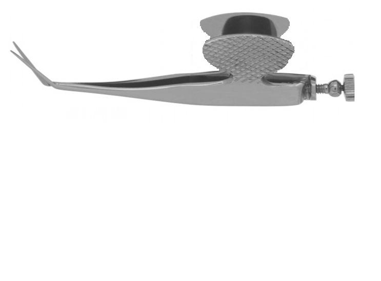 111223 Barraquer Iris Scissors, Blunt Tips, 7.00 mm Blades, Flat