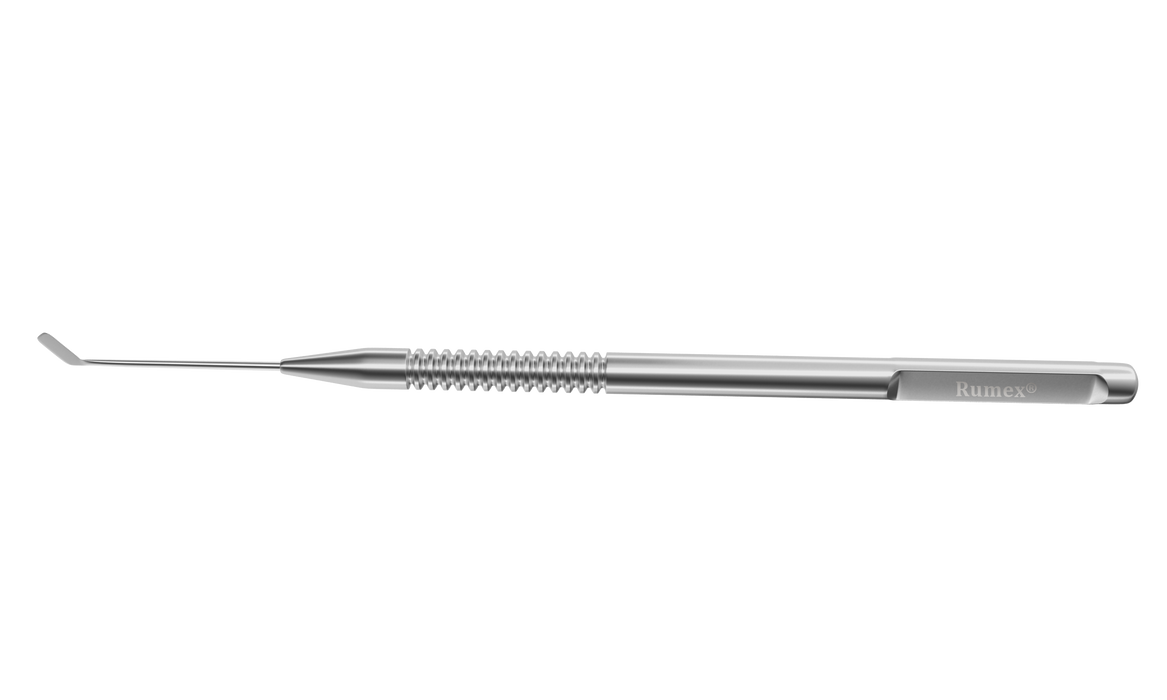 999R 20-001S Hockey Epithelium Removal Knife, to Remove Epithelium During PRK Procedure and LASIK Retreatment, Length 128 mm, Round Handle, Stainless Steel