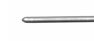 367R 9-010S Bowman Lacrimal Probe, Size 0000-000, Length 133 mm, Stainless Steel