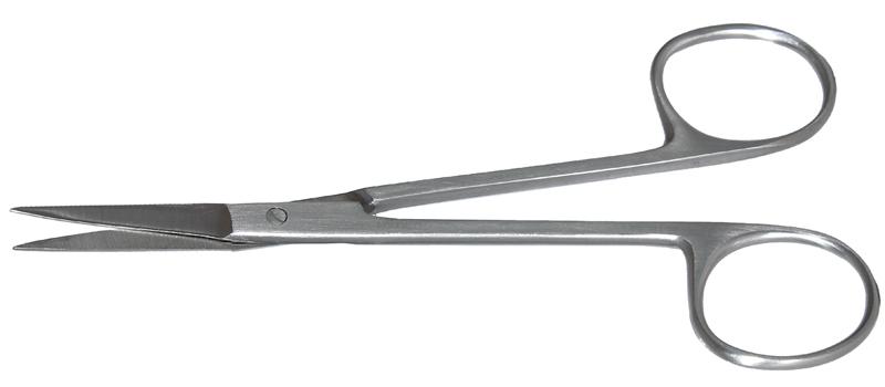 NOYES IRIS Scissor, spring handle, curved, sharp