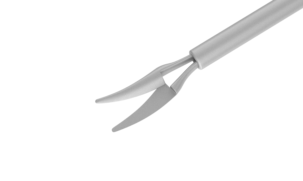 701R 12-215 Side Curved Vitreoretinal Scissors, 20 Ga, Tip Only