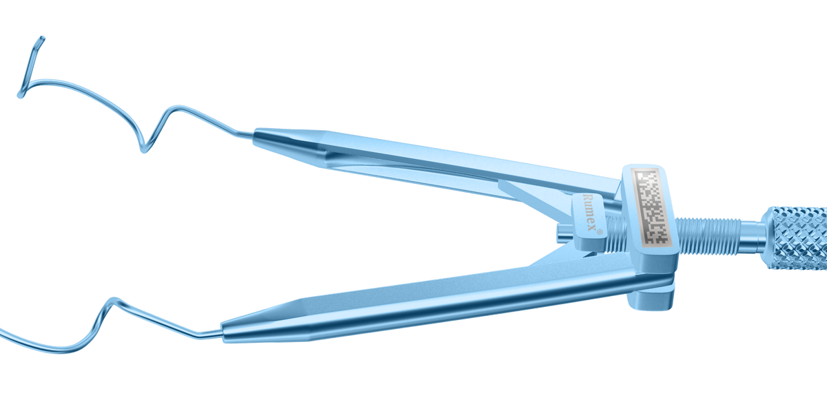 14-0411TL Lieberman Nasal Speculum, 14.00 mm Rounded Open Blades