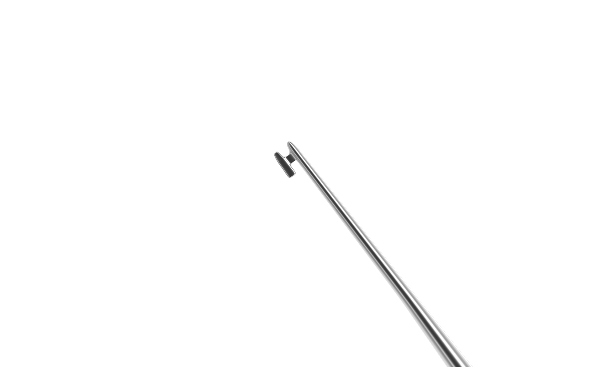 5-030S Kuglen Iris Hook, Angled, H-Shaped Tip, Length 122 mm, Round ...