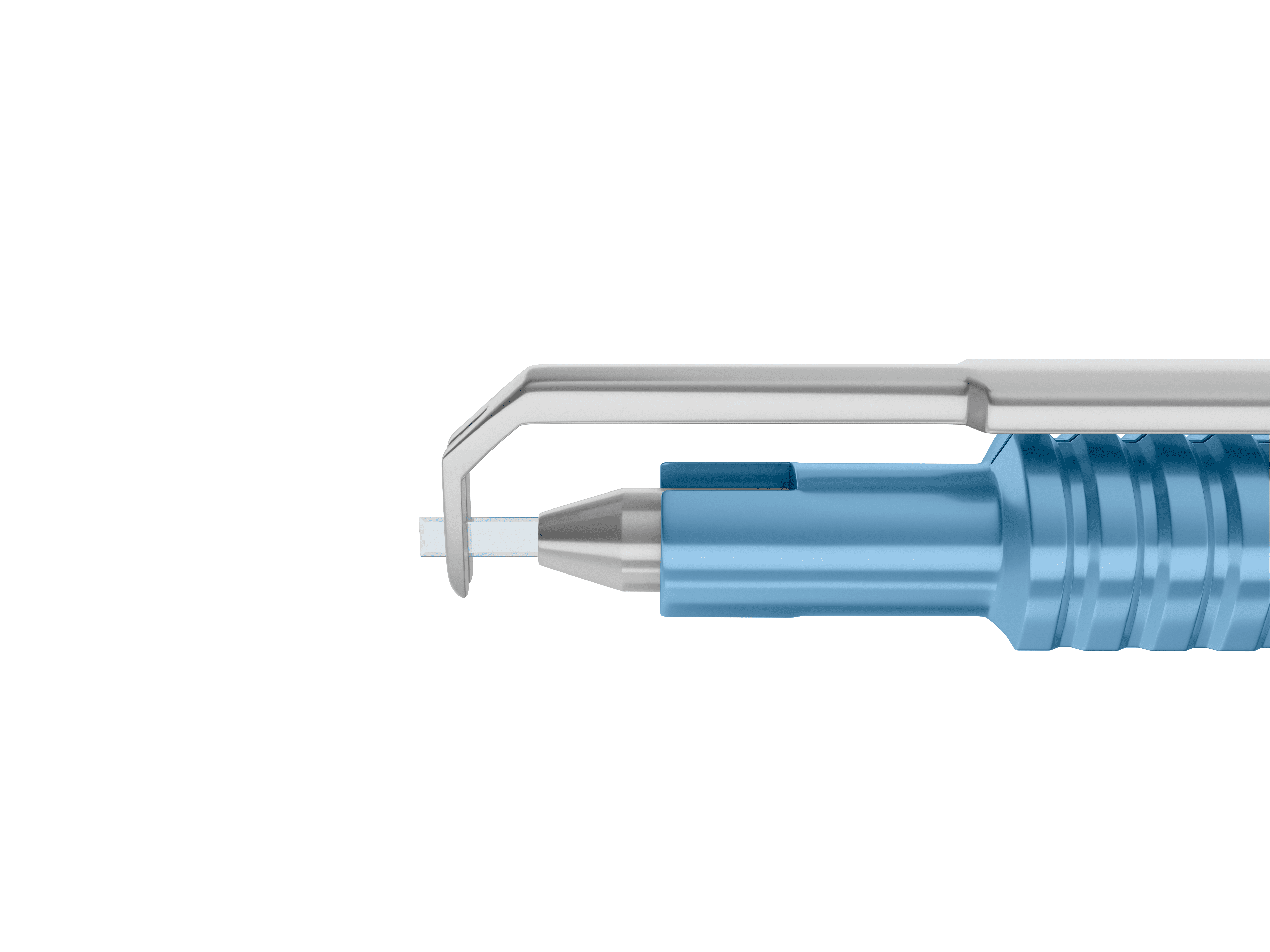 061R 6-00/6-020 Diamond Knife for ICRS, Astigmatic and Arcuate Keratotomy, 1.00 mm Straight Blade, Length 110 mm, Micrometric Titanium Handle