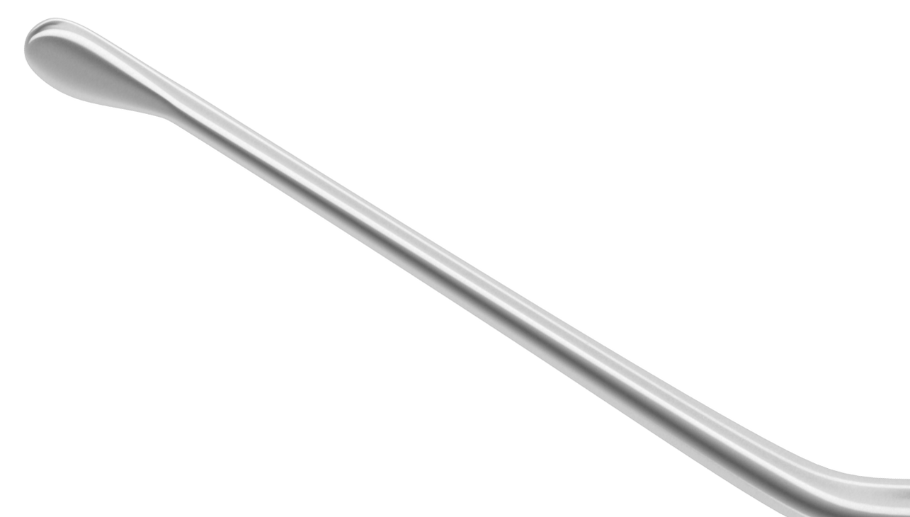 7-063D Disposable Nagahara Phaco Chopper, RHD, 6 per Box — Rumex.COM