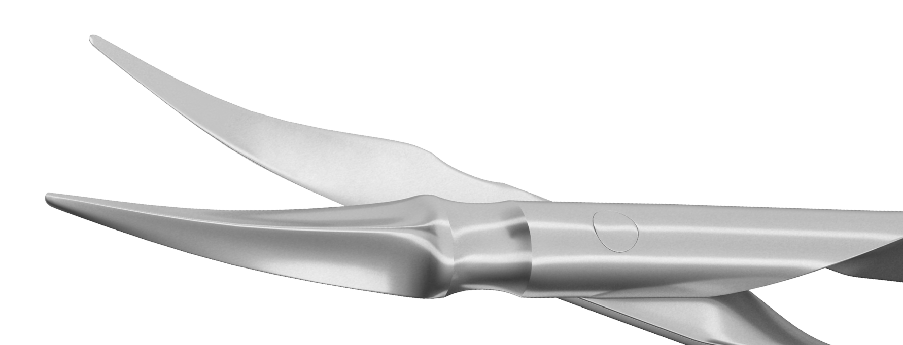 999R 11-052D Disposable Vannas Capsulotomy Scissors, Curved, Sharp Tips, 6 per Box