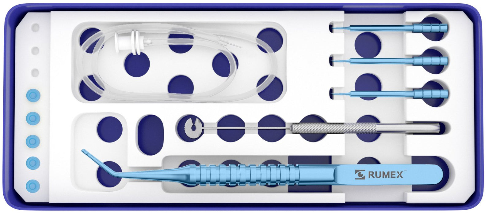 Manipulation tongs to handle the vials remotely - Medisystem
