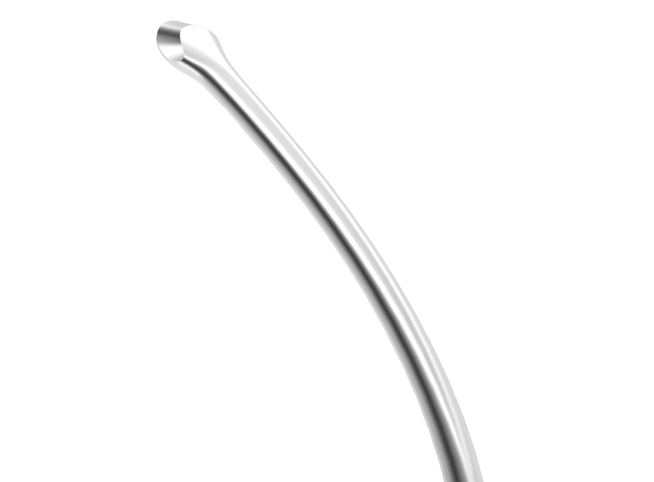 375R 20-2071 ReLEx Smile Double Lenticule Spatula (Blunt Spoon and Shortened Flat Spatula), Length 129 mm, Round Titanium Handle