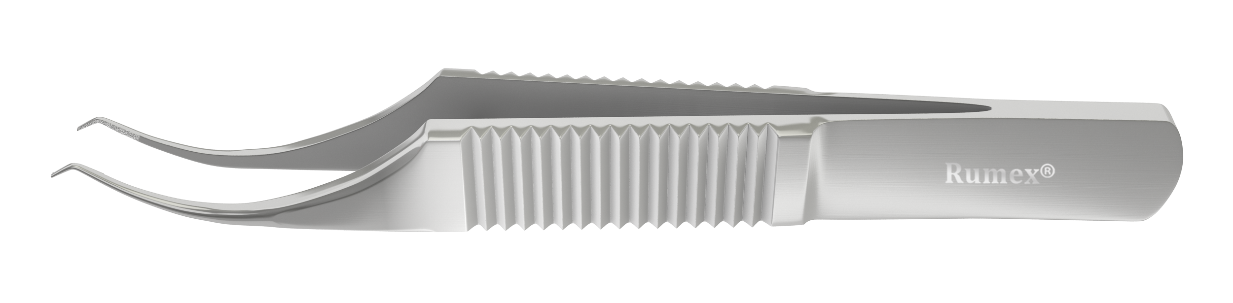 097R 4-0503S Colibri-Bonn Corneal Forceps, 0.12 mm, 1x2 Teeth, Flat Handle, Length 84 mm, Stainless Steel